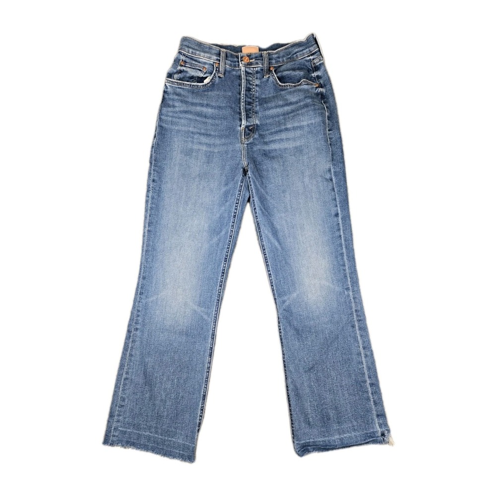 Mother Jeans Women's Size 28 The Tripper Ankle Fray Made In USA Style 1566-104